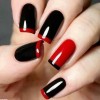 Finger nails, piros fekete