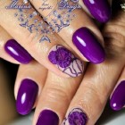 Nails lila