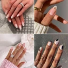 Shimmer nails