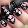 Nails virágfestés